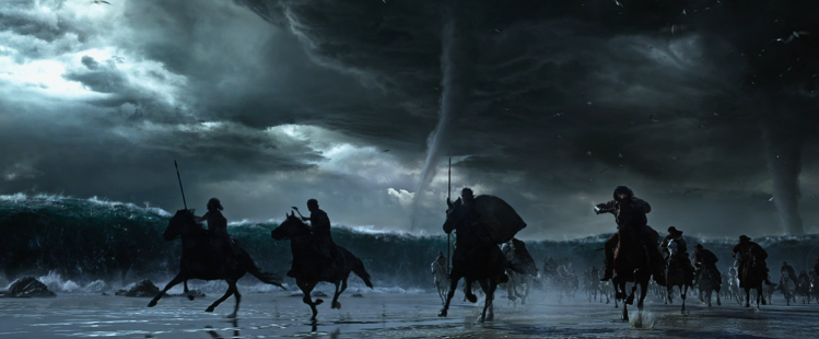 In Ridley Scott's new film, the "pillar of cloud" has apparently been reinterpreted as a swarm of tornadoes. — Exodus: Gods and Kings (2014)