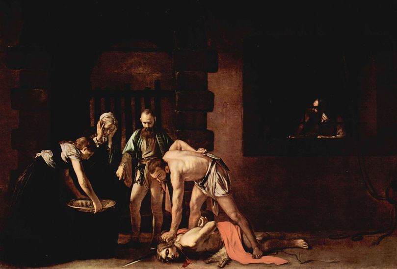 Caravaggio, The Beheading of St. John the Baptist, 1608