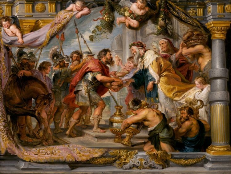 The Meeting of Abraham and Melchizedek by Peter Paul Rubens, c. 1626
