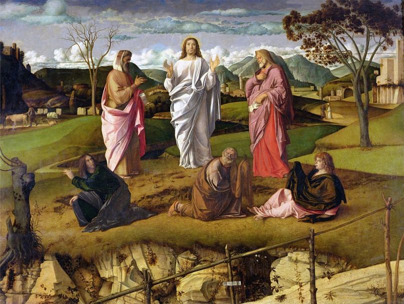 The Transfiguration by Giovanni Bellini, c. 1487
